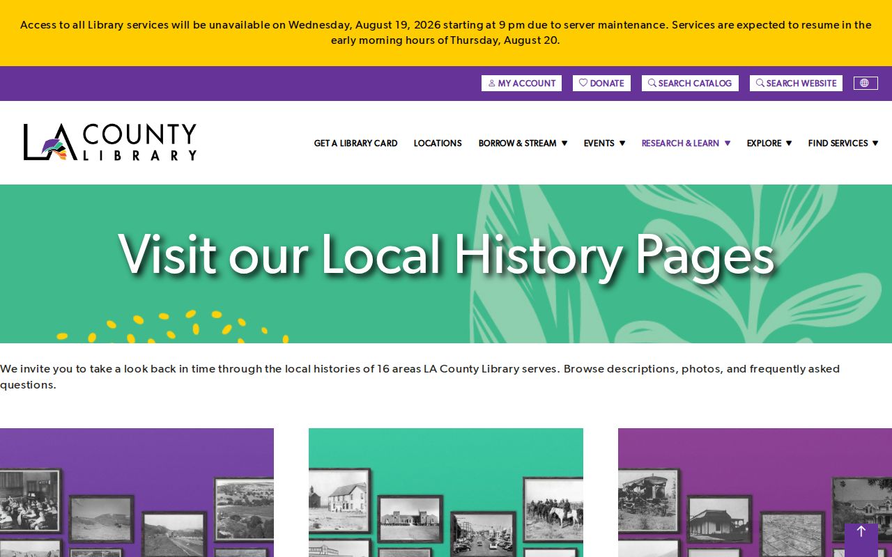 Baldwin Park city directory county library Californiana collection