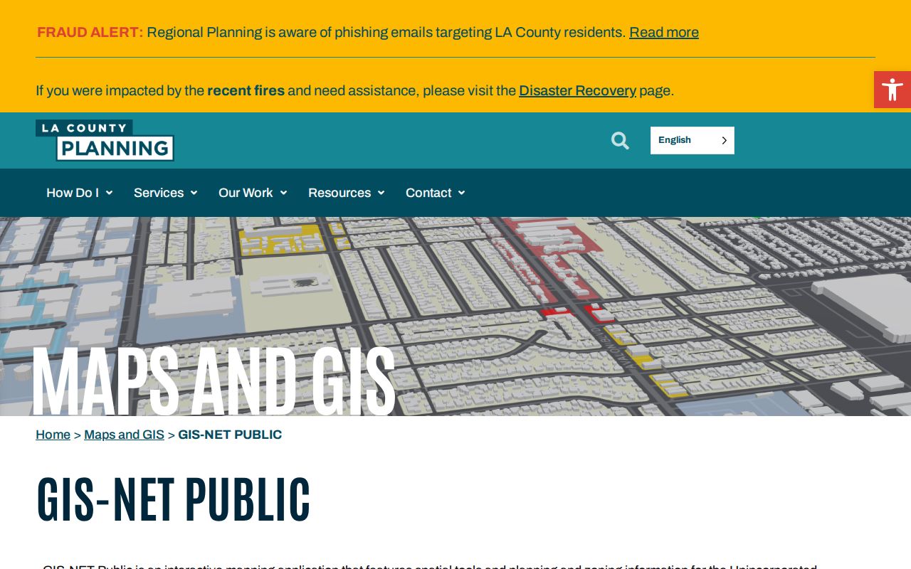 Baldwin Park street directory GIS-NET parcel map tools
